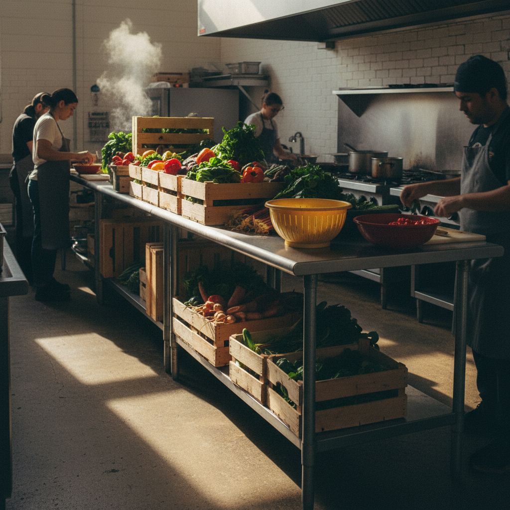 Food service operation in Plano