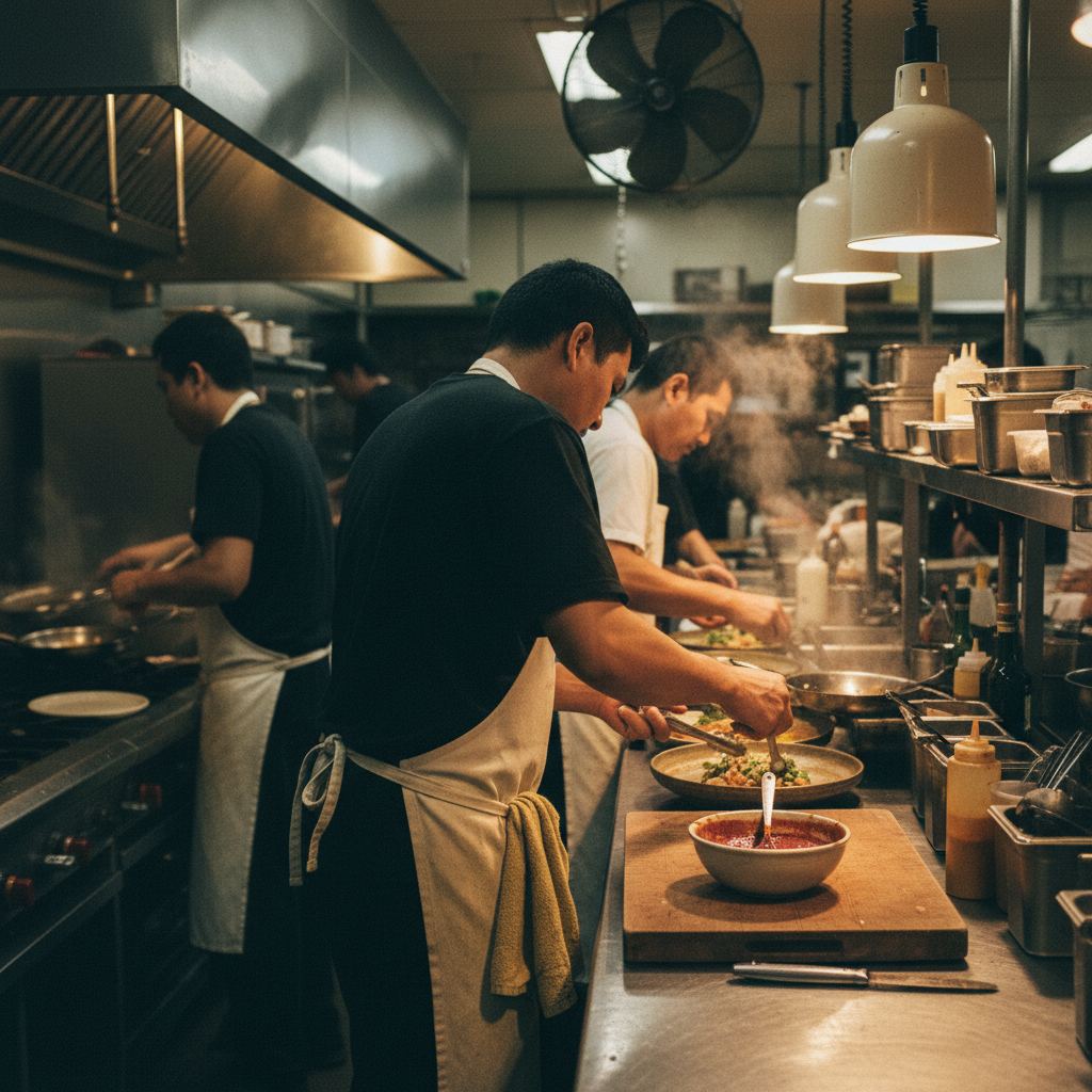 Food service operation in Honolulu