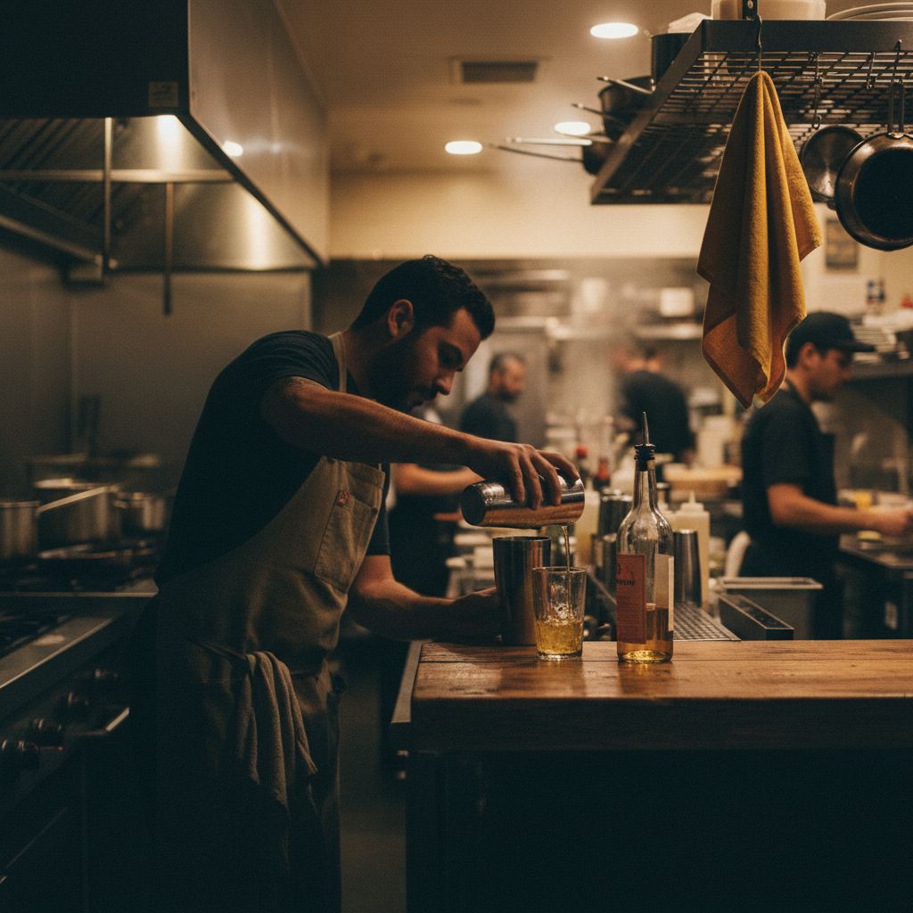 Food service operation in Santa Ana