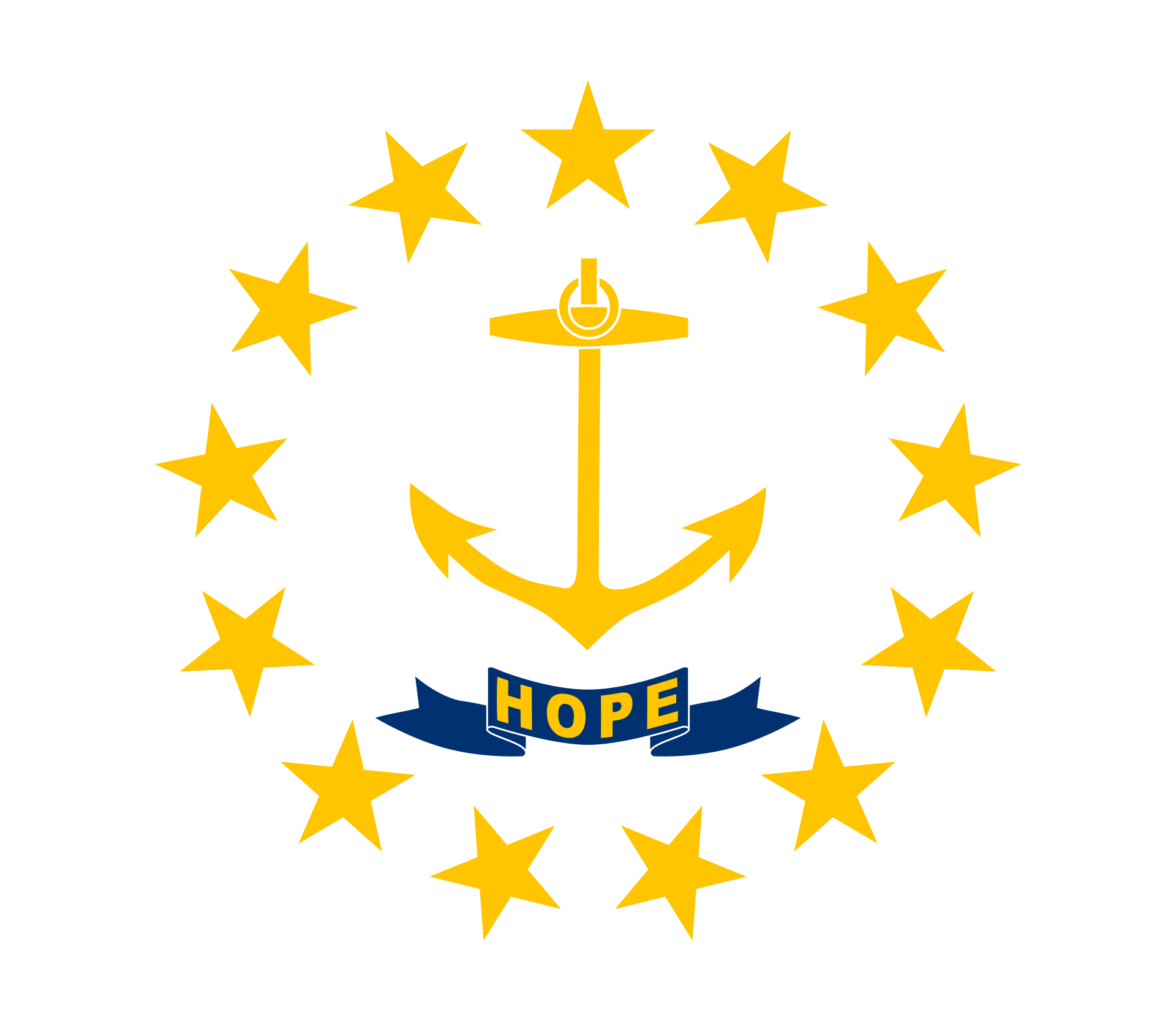 Flag of Rhode Island