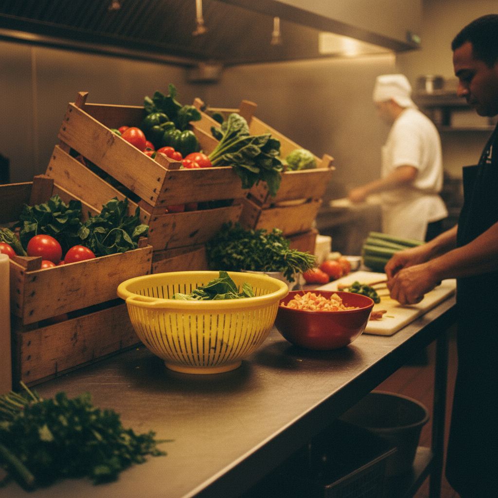 Food service operation in Fresno