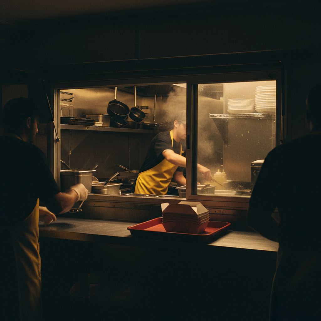Food service operation in Akron