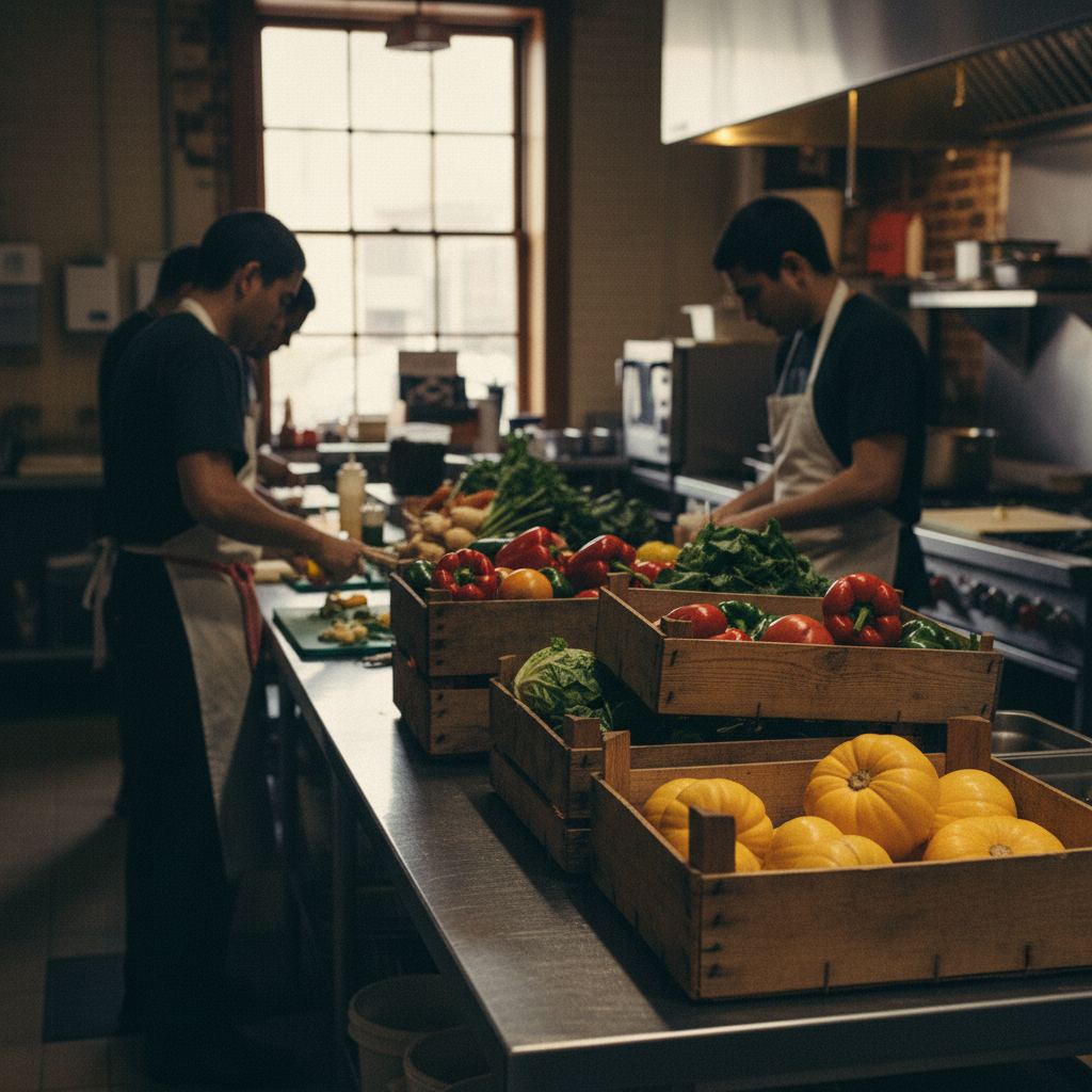 Food service operation in Norfolk