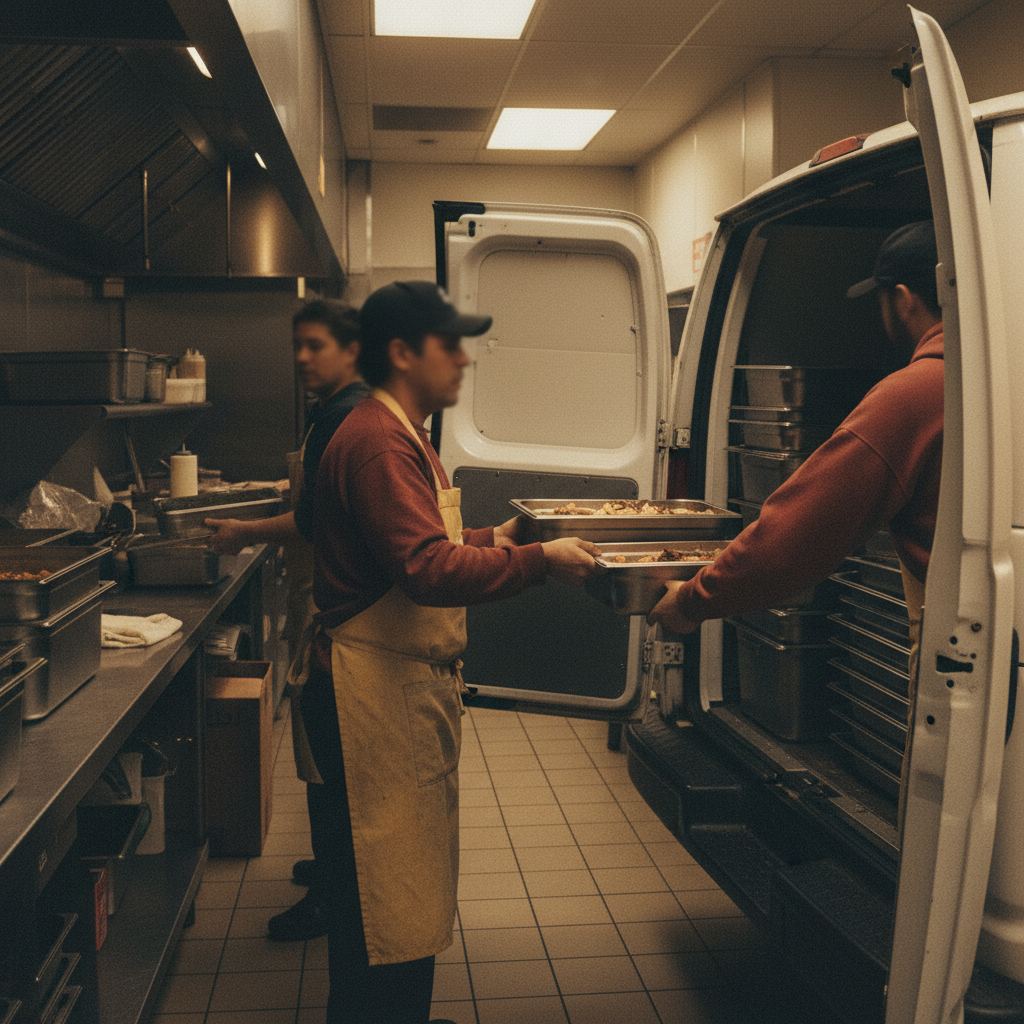 Food service operation in Fontana