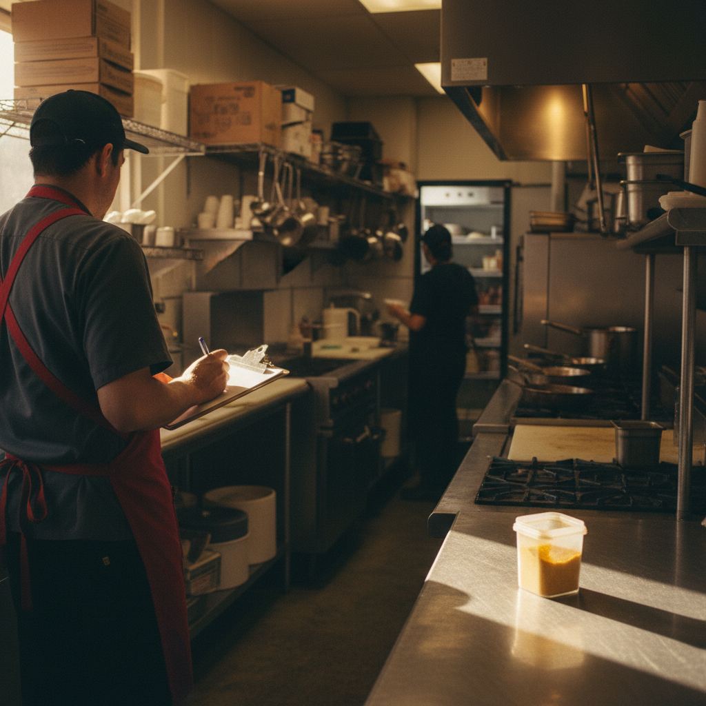 Food service operation in Anaheim